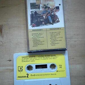 Harry Chapin – Living Room Suite Vintage Cassette Tape VG+ C41